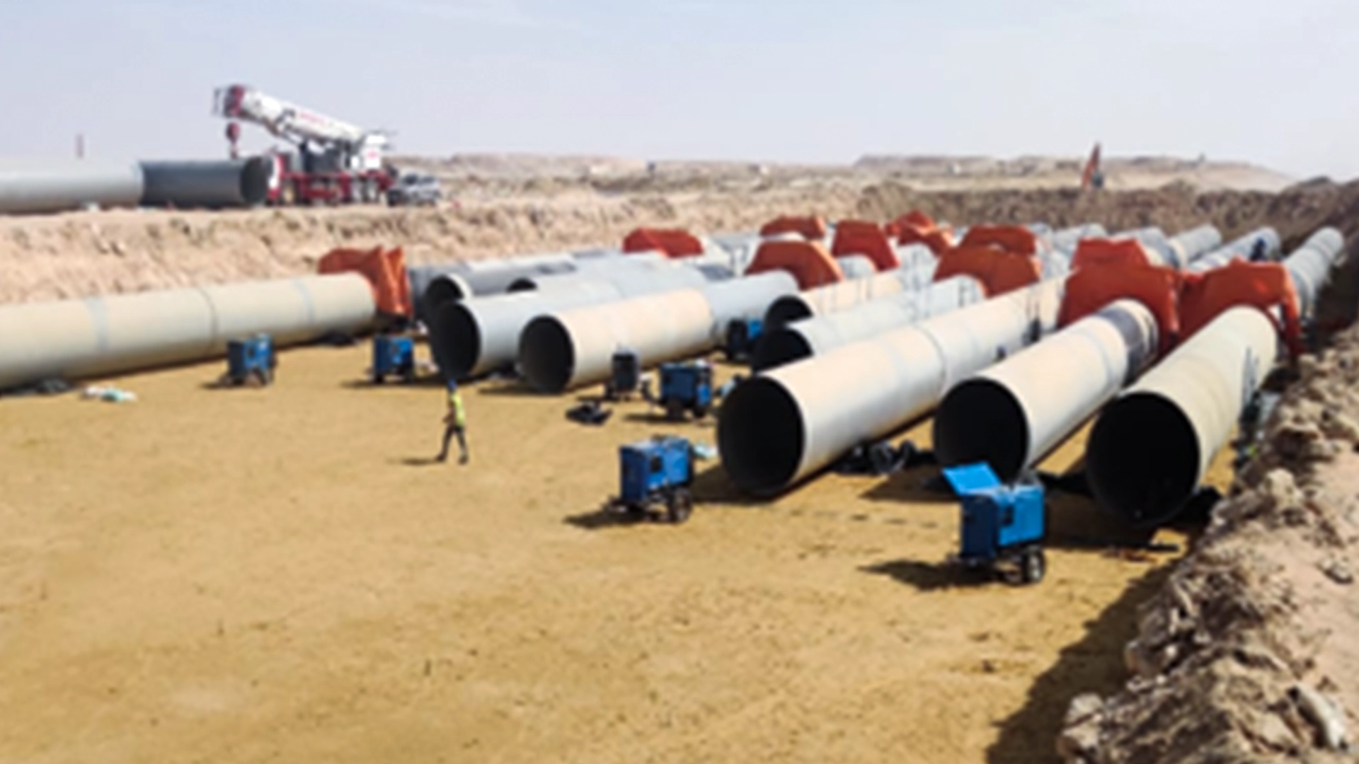 El-Dabaa Axis 20km DN2500 Water Pipeline