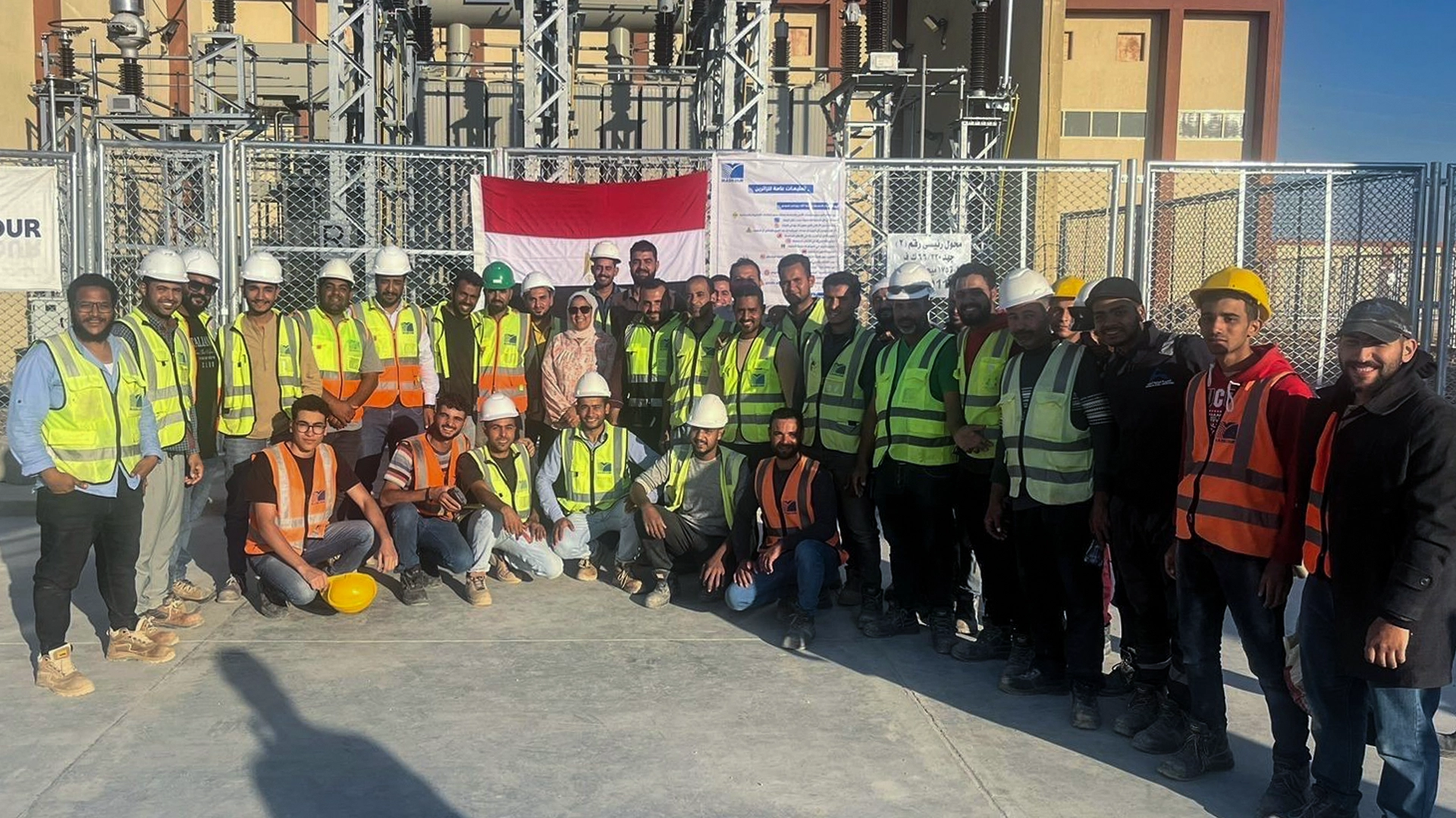 MADKOUR Projects successfully energized ND2 substation 22/66/220 KV 1