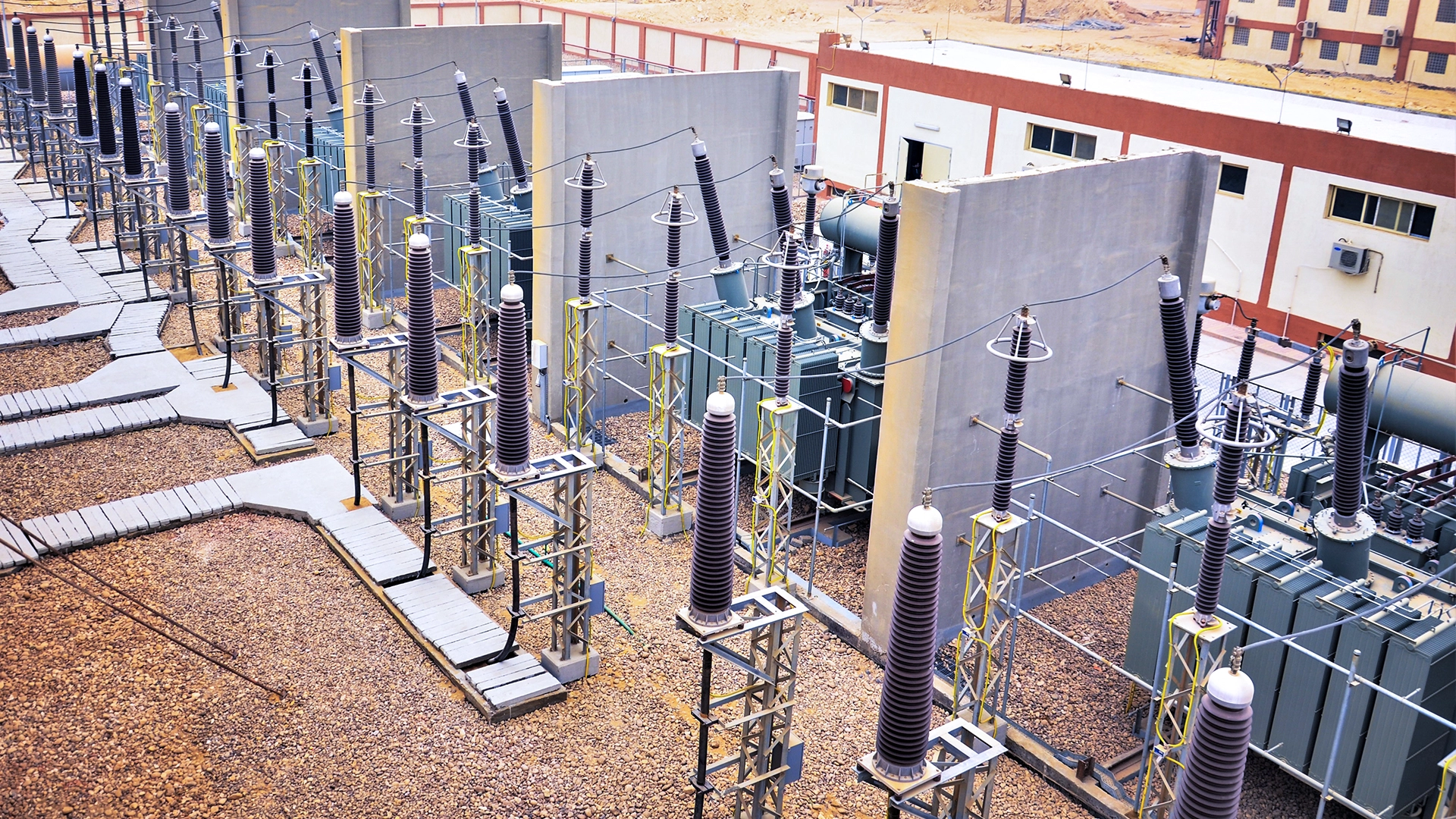 Beni Suef Cement Plant 8 km - 220 kV double-circuit 3